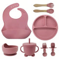 Kit Introdução Alimentar de Silicone para Bebê  - 8 peças