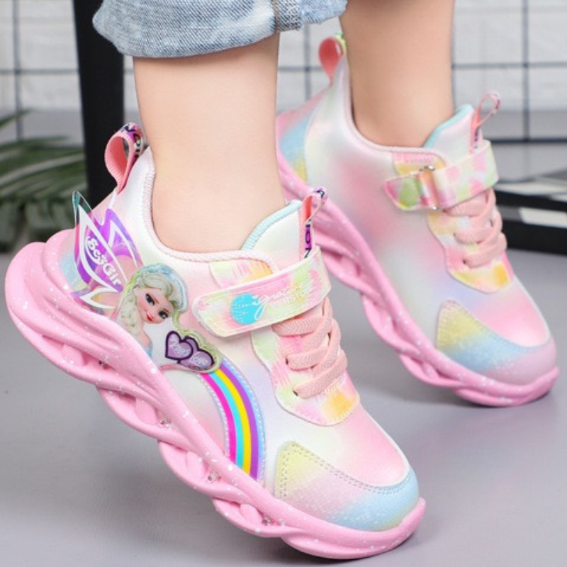 Frozen Girls' LED Sneakers 