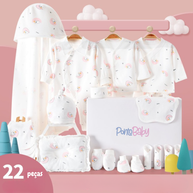 Newborn Layette Kit - 22 Pieces 