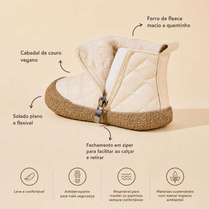 Botinha Infantil Passinhos Quentinhos