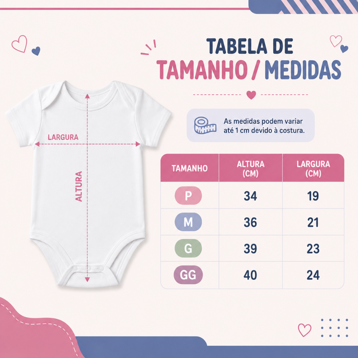 Body Bebê Personalizado| Feliz dia dos Pais