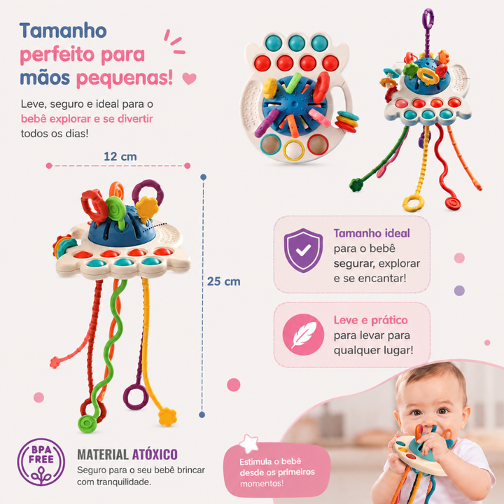 Brinquedo Montessori Sensorial