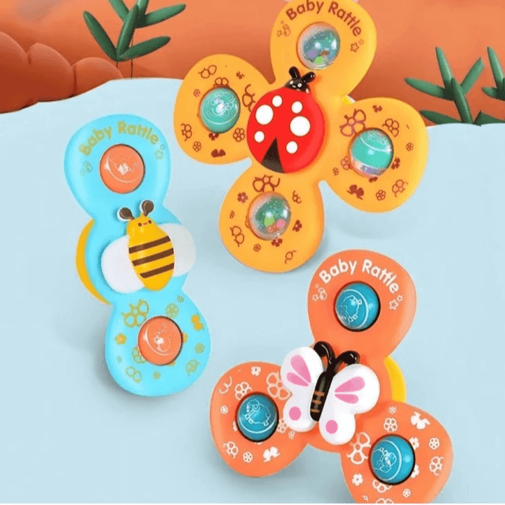 Giroscópio Spinner para Bebê- Kit com 3