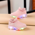 Tênis infantil LED Light - Kids