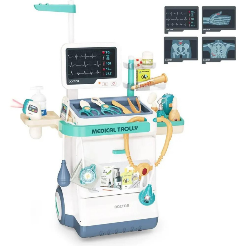 Kit Médico de Brinquedo Trolly™