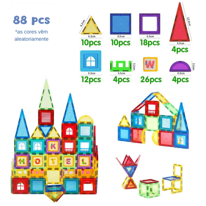 Blocos de Construção Magnéticos