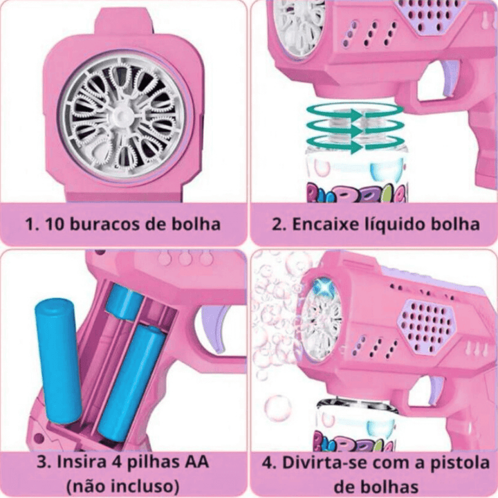 Bubble Show™ – O Espetáculo de Bolhas e Luzes Que Encanta Toda a Família!