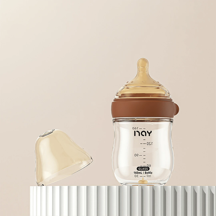 Mamadeira de Vidro Premium Nay - Recém Nascidos