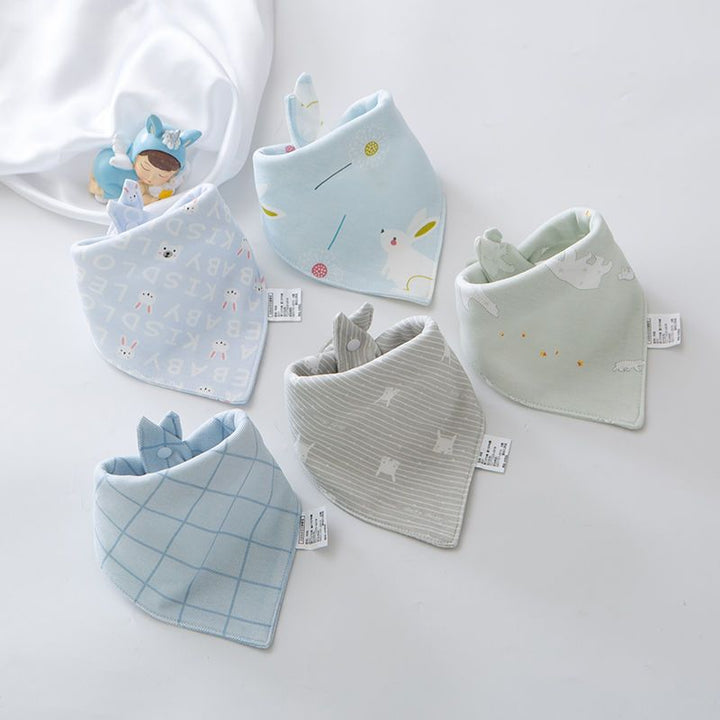 Babador  para Bebês - Kit menino com 5 peças