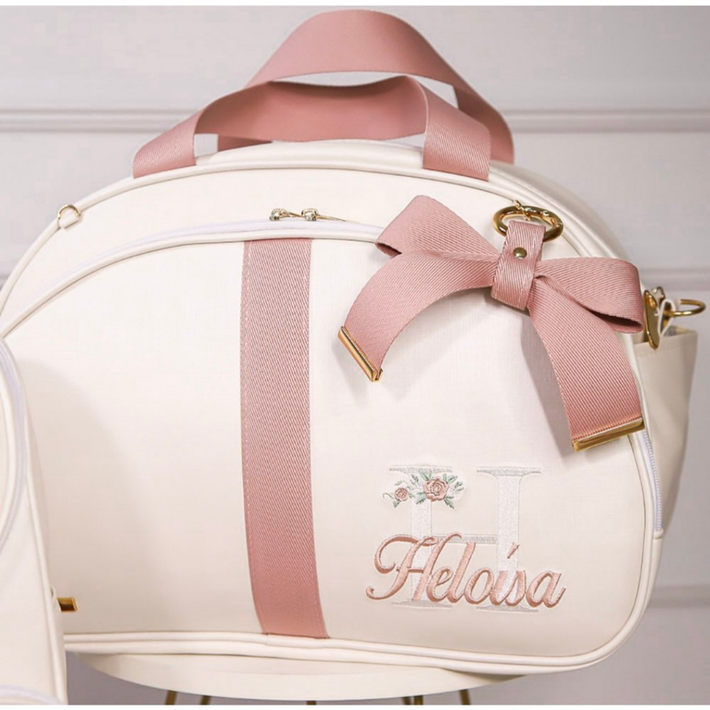 Kit 2 Peças – Bolsa Maternidade Personalizada