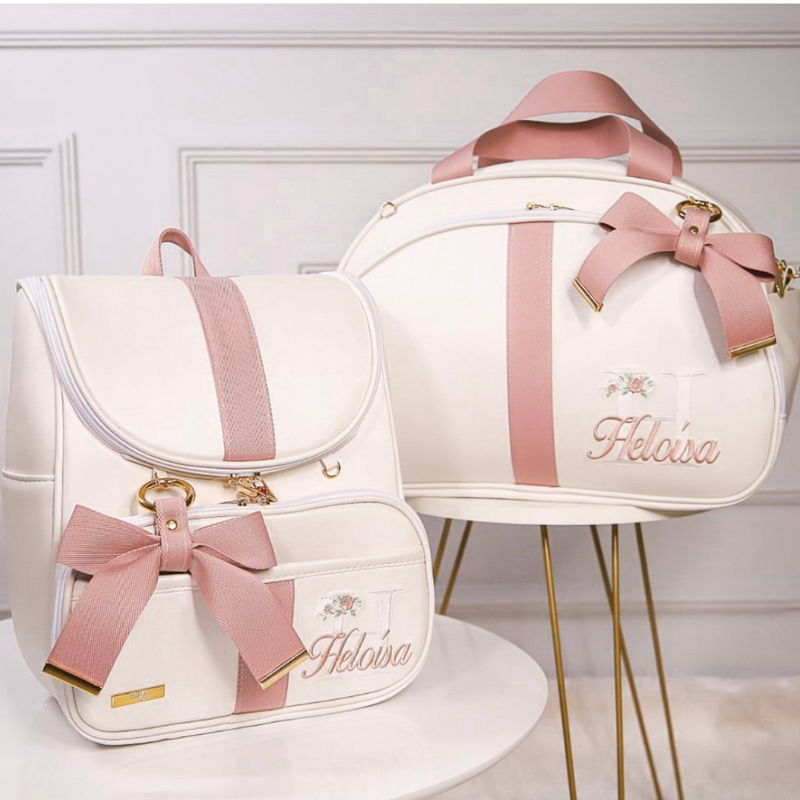 Kit 2 Peças – Bolsa Maternidade Personalizada