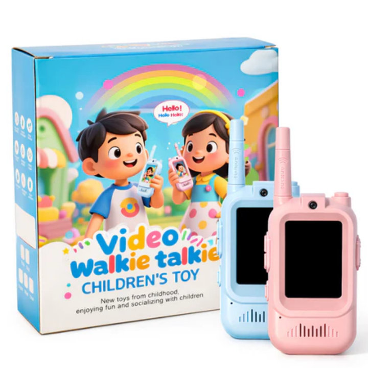 KidTalkie Pro – Comunicador Infantil Interativo com Tela | 2 unidades