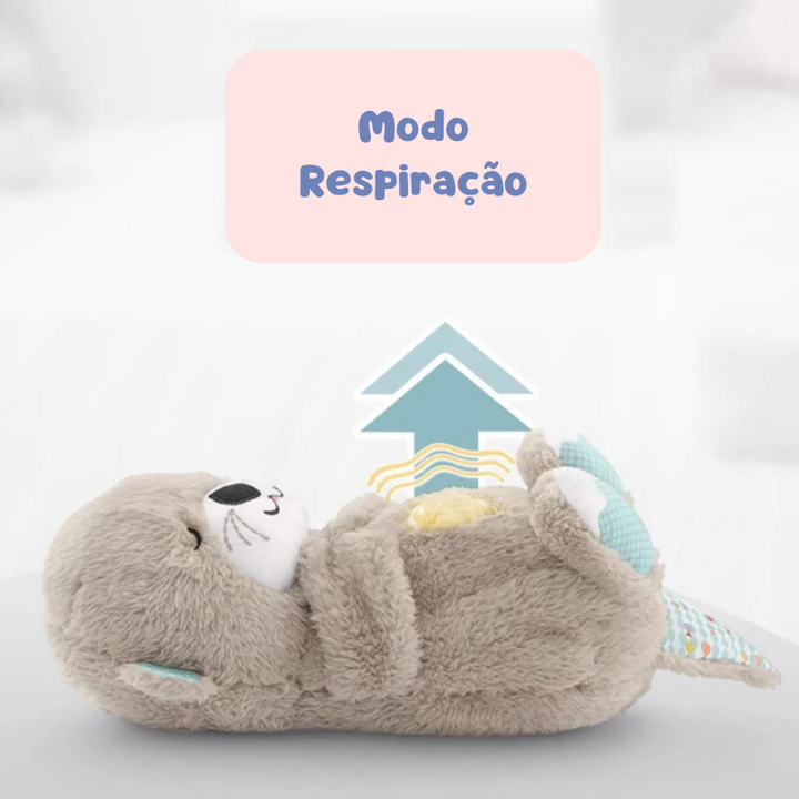 Lontra Baby Respira - Ruído Branco com Respiração e sons Relaxantes