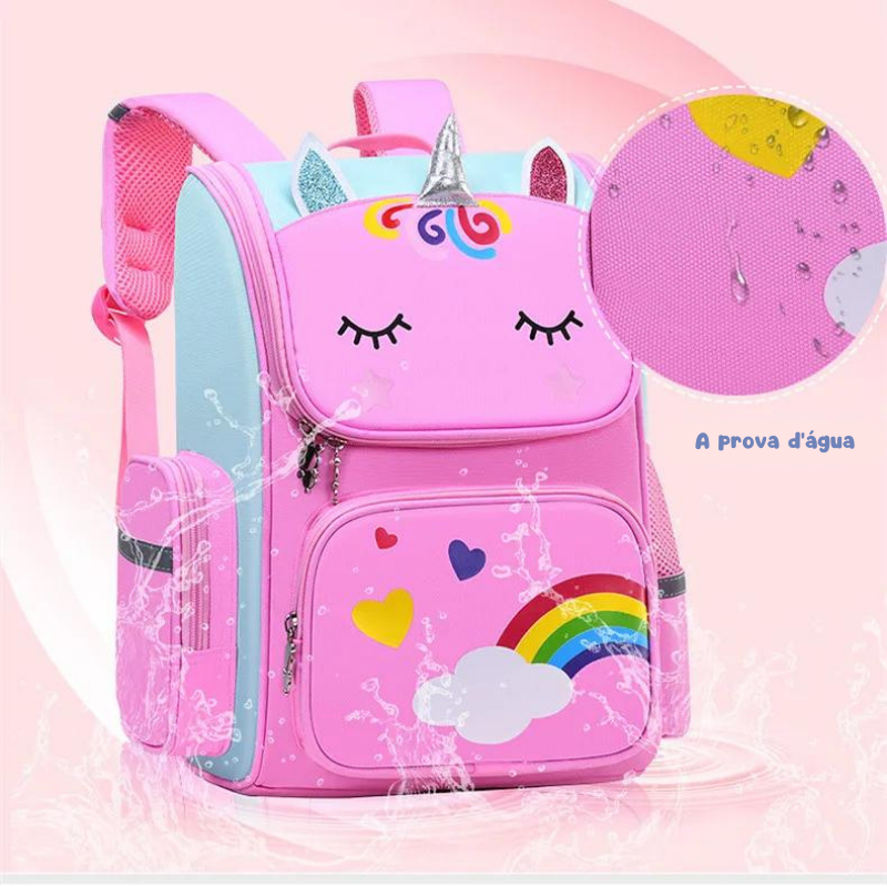 Girls' School Backpack - Unicorn