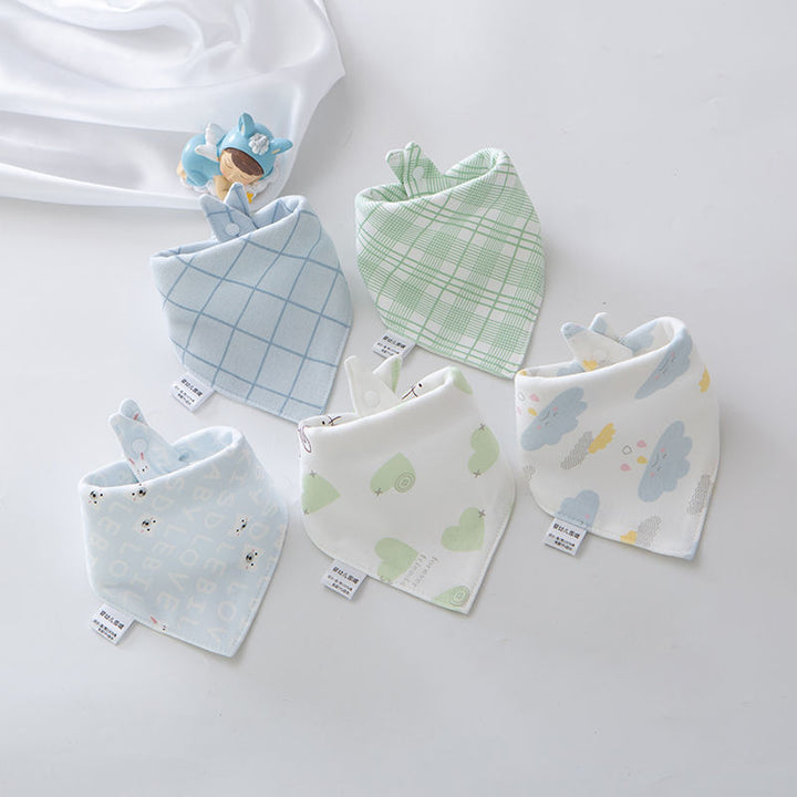 Babador  para Bebês - Kit menino com 5 peças