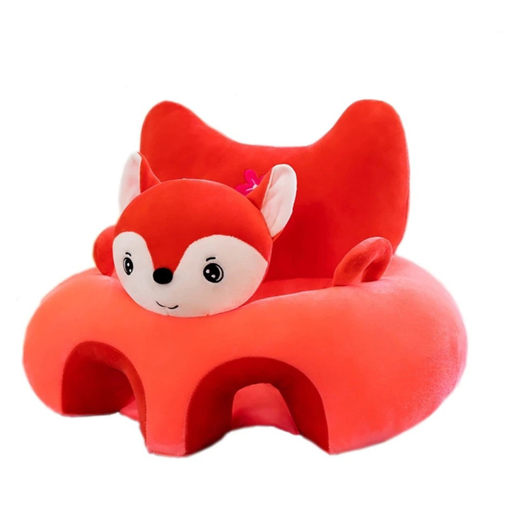 Assento de Apoio para Bebê em Pelúcia Antialérgica – Mais Conforto e Estabilidade