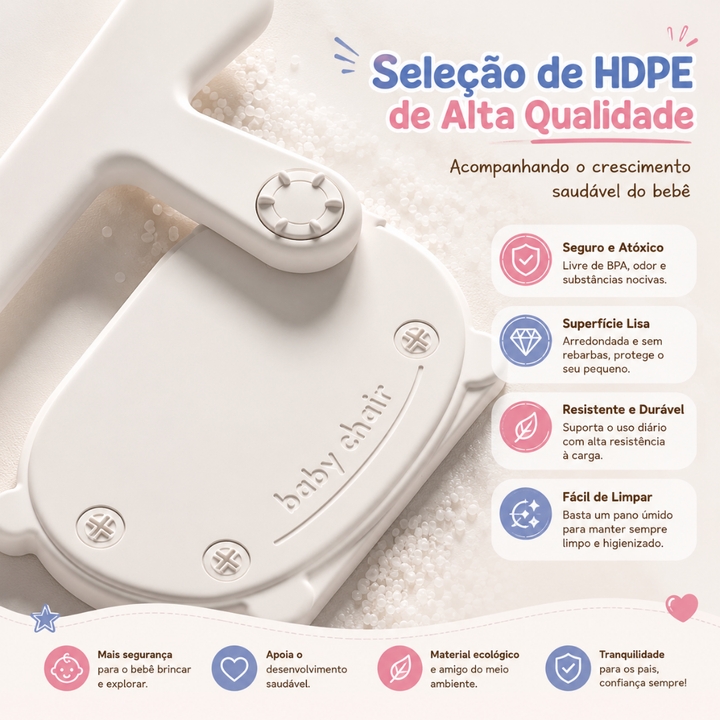 Mesa Infantil 3 em 1 Play Table | Mesa de Atividades, Banco e Baú Organizador