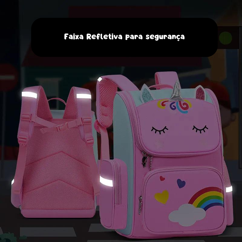 Girls' School Backpack - Unicorn