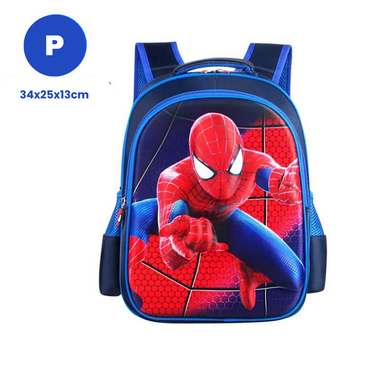3D Spider-Man School Backpack