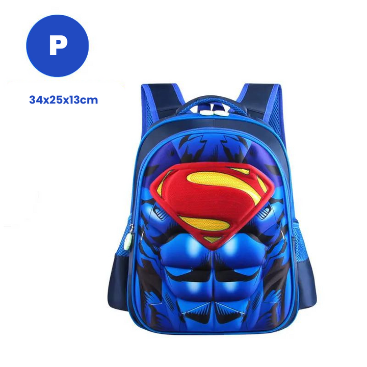 Superman 3D Children's School Backpack