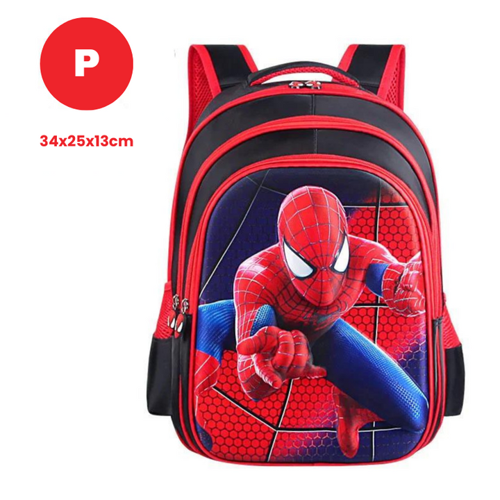 3D Spider-Man School Backpack