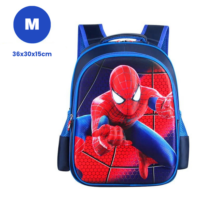 3D Spider-Man School Backpack