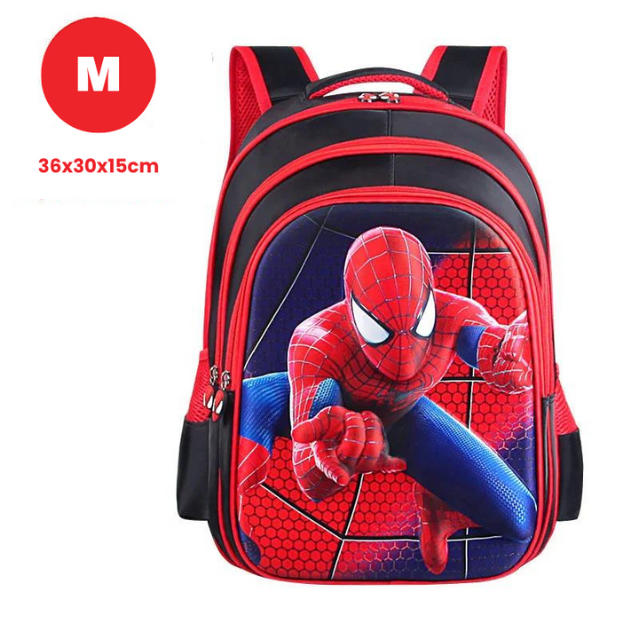 3D Spider-Man School Backpack