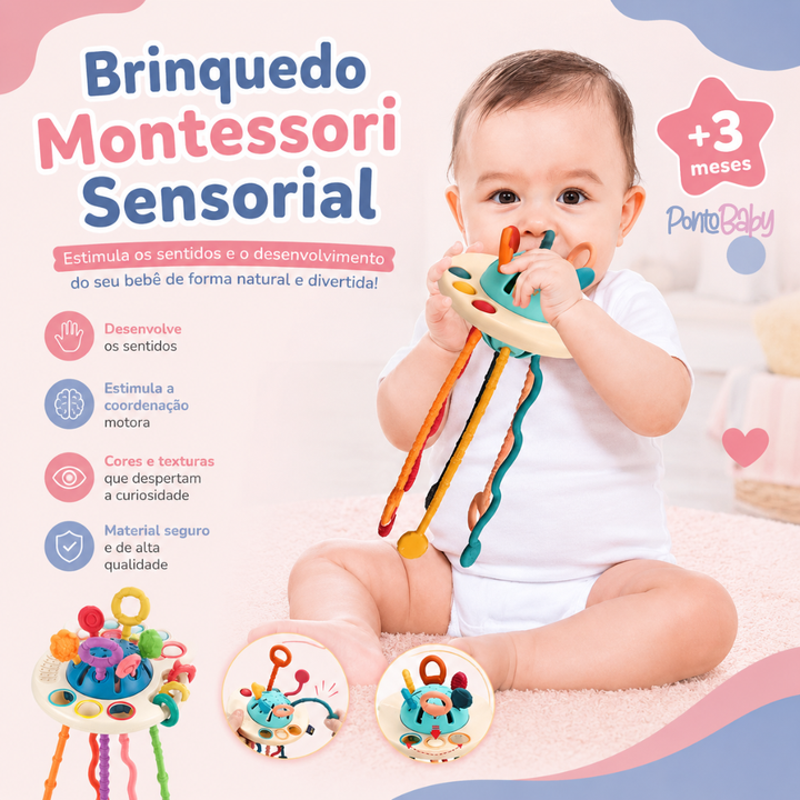 Brinquedo Montessori Sensorial