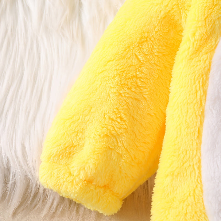 Macacão Plush Térmico Pintinho para Bebê