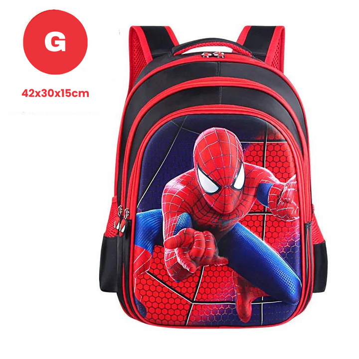 3D Spider-Man School Backpack