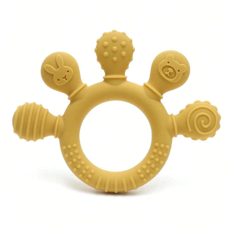 Brinquedo Mordedor de Silicone Sensorial - Multicores