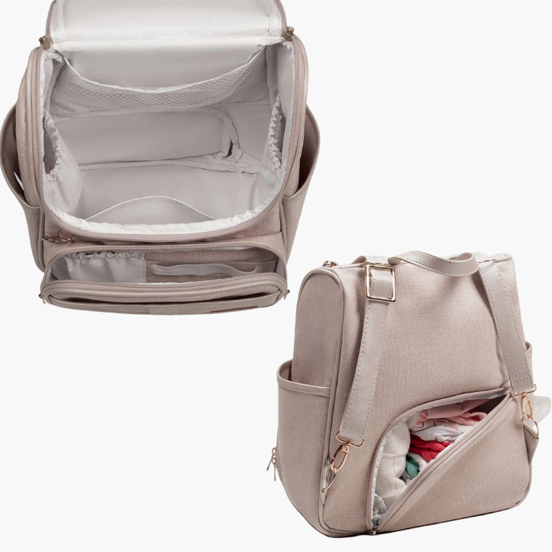 Kit Maternidade Mala e Mochila 2 em 1 + brinde