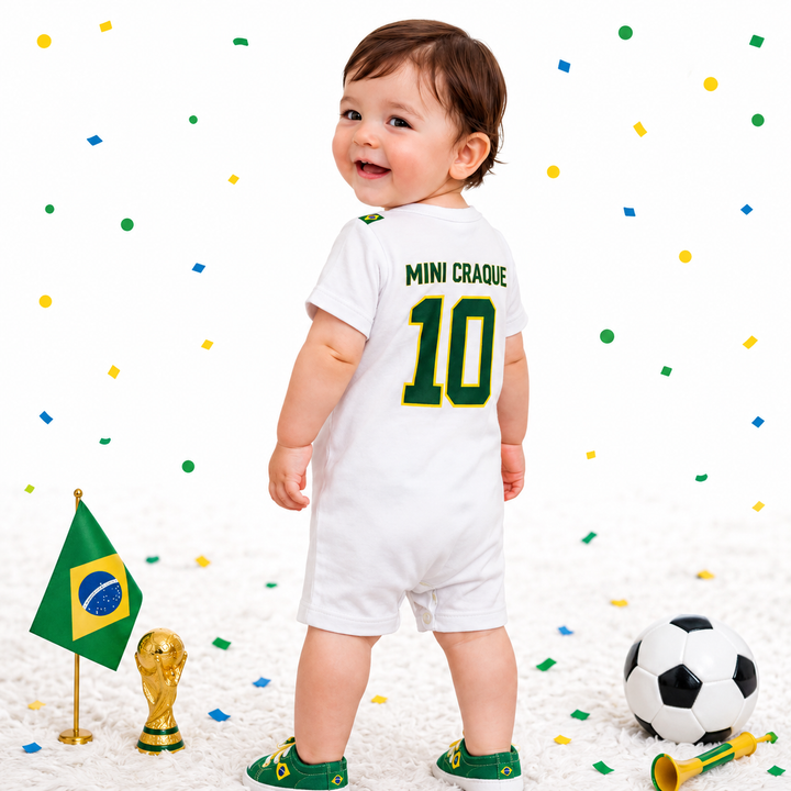 Romper Brasil Baby