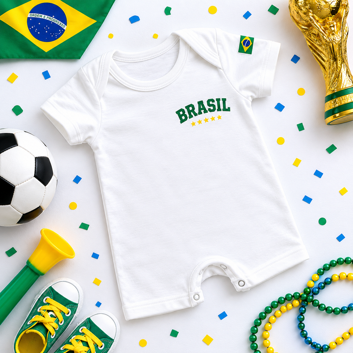 Romper Brasil Baby