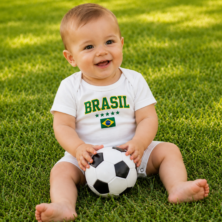Romper Brasil Baby