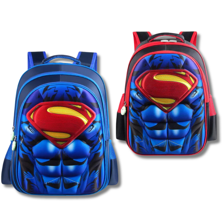 Superman 3D Children's School Backpack