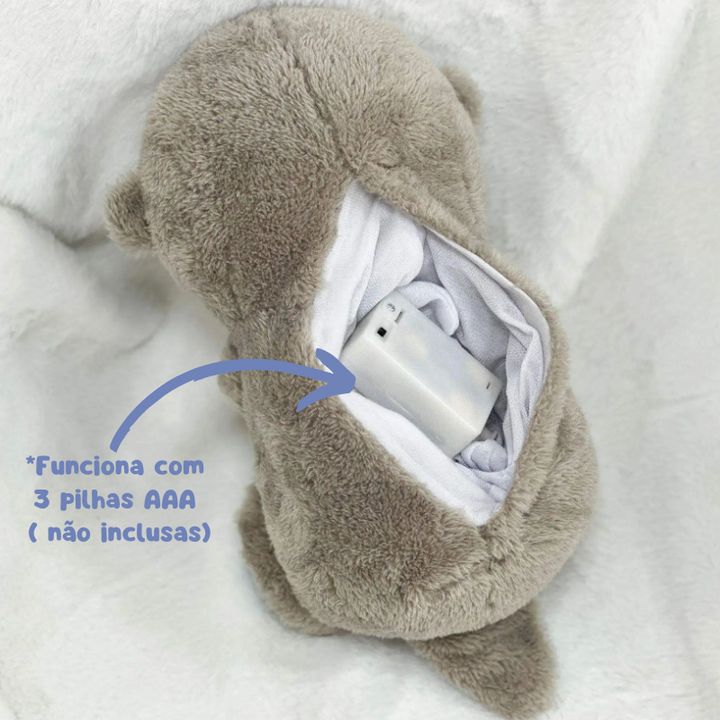 Lontra Baby Respira - Ruído Branco com Respiração e sons Relaxantes