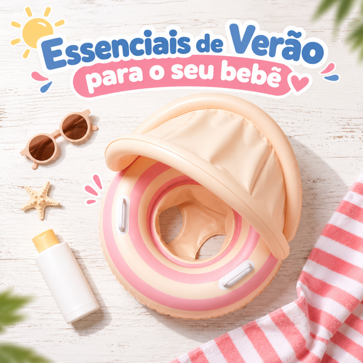 Boia Baby Splash – Assento + Toldo Removível