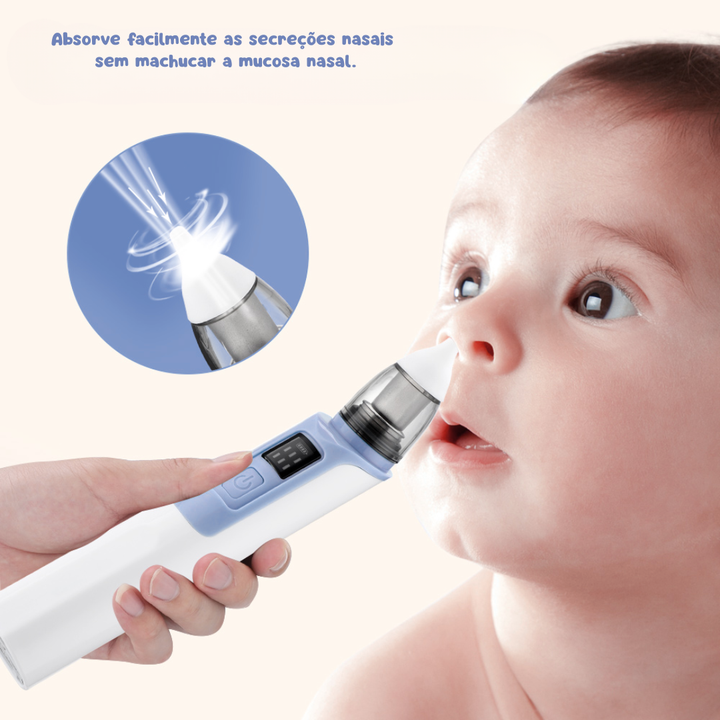Aspirador Nasal Elétrico BabyClear Pro™