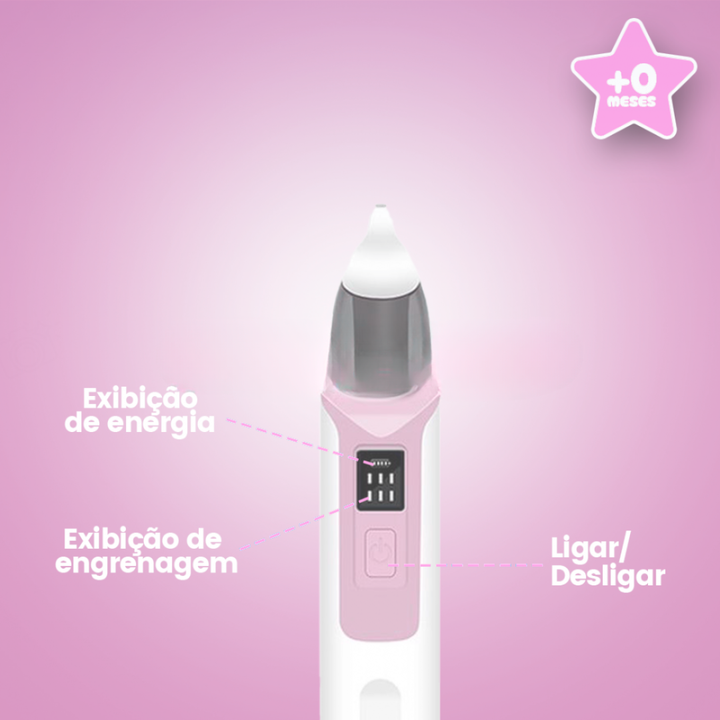 Aspirador Nasal Elétrico BabyClear Pro™