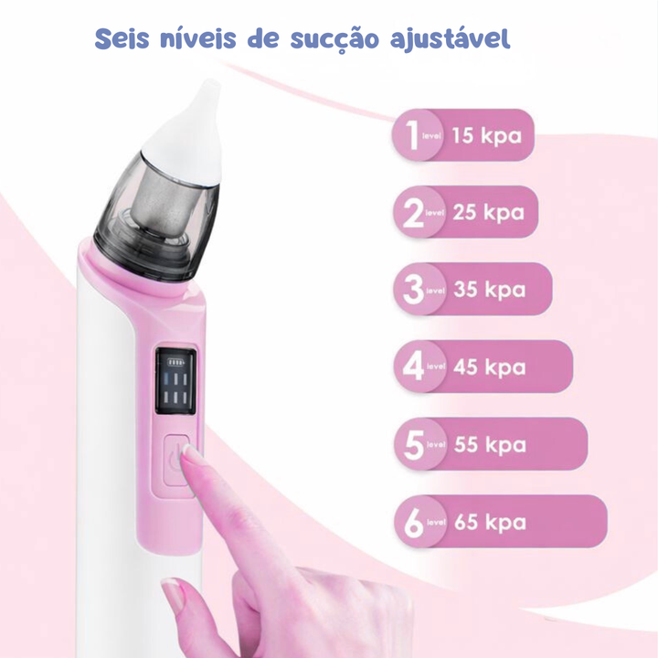 Aspirador Nasal Elétrico BabyClear Pro™
