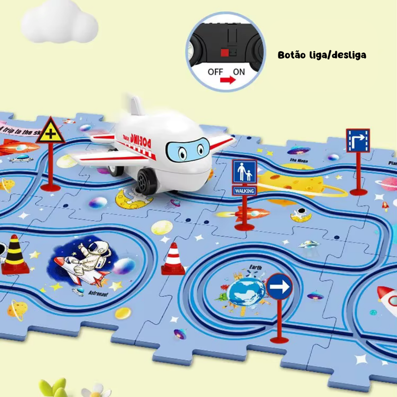 Pista Criativa™ – Corrida com Blocos