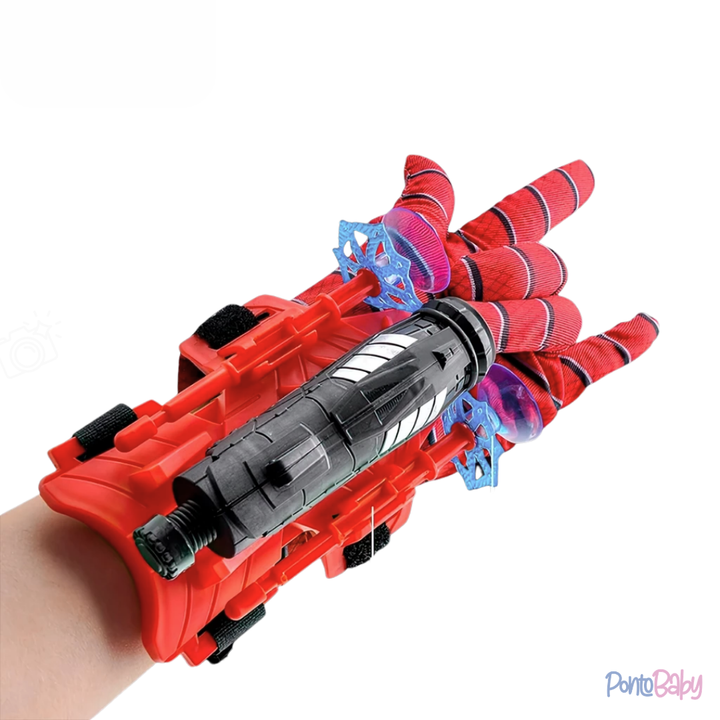 Brinquedo Infantil Lançador De Teia dardos +Boneco Do Homem Aranha