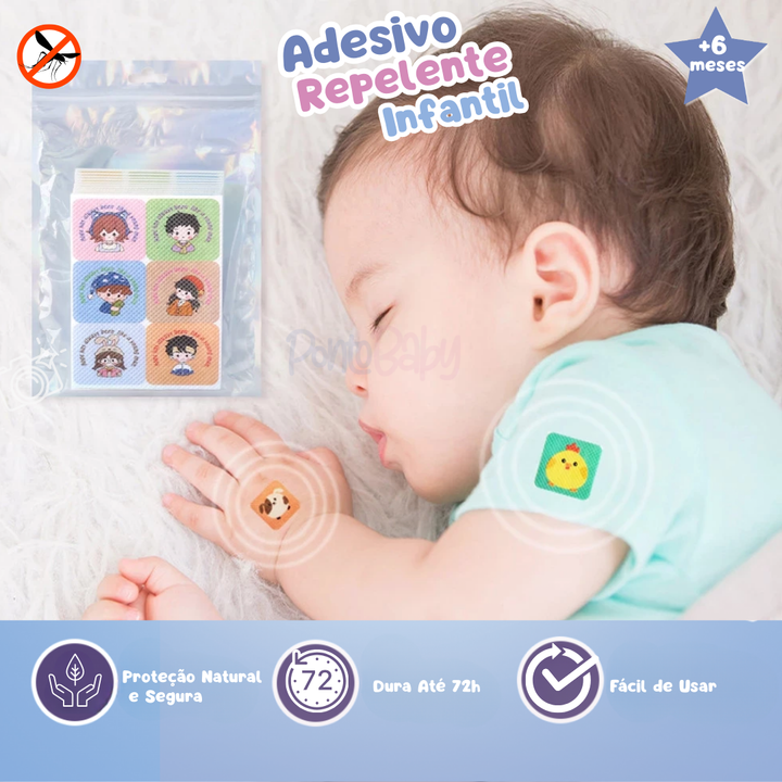 Adesivo Repelente de Mosquitos Infantil