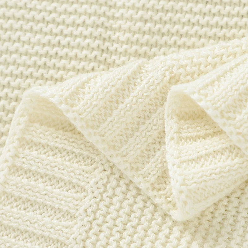 Manta Tricot recém Nascido - 100% Algodão