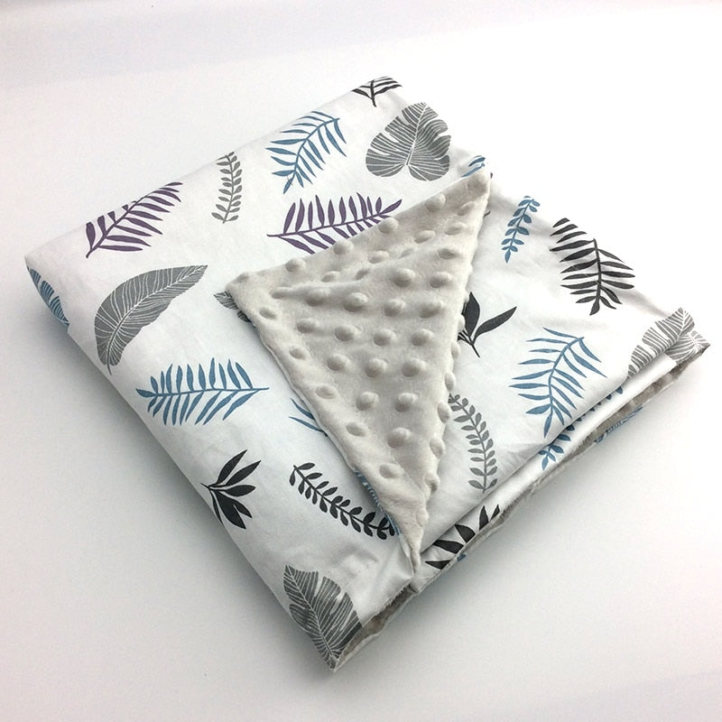 Printed Double-Sided Blanket for Babies - 1 UNIT