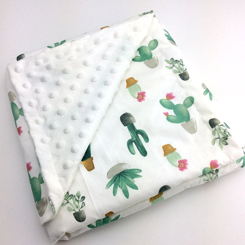 Printed Double-Sided Blanket for Babies - 1 UNIT