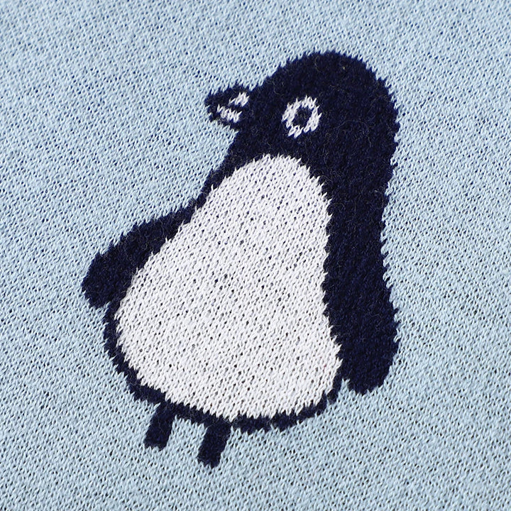 Manta para Bebês Pinguim - 100% Algodão