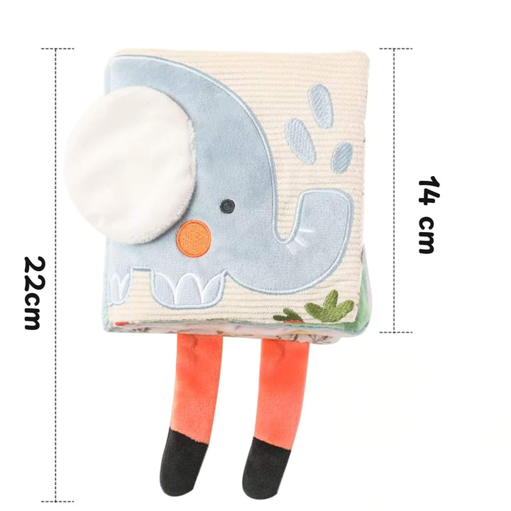 Livro Sensorial para Bebês | Animais