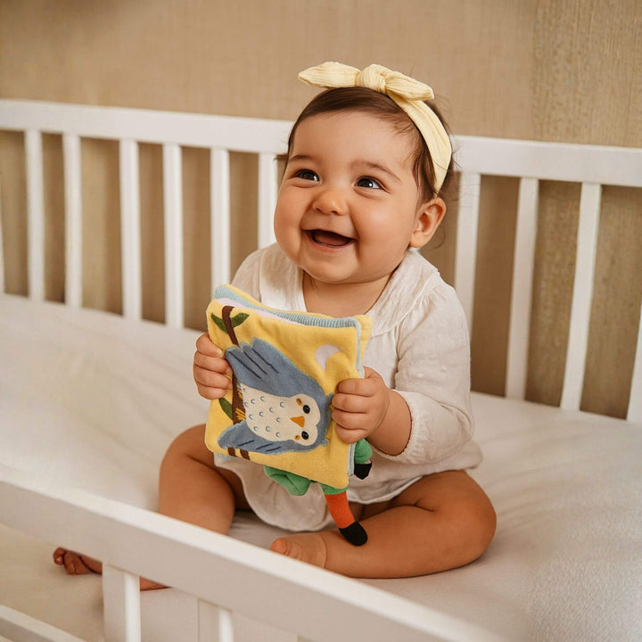 Livro Sensorial para Bebês | Animais